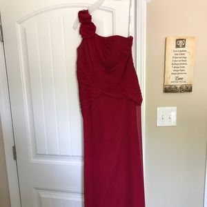David's Bridal bridesmaid dress